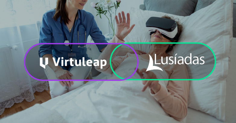 Virtuleap and Lusíadas logo