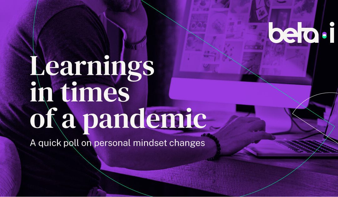 Learnings in times of a pandemic